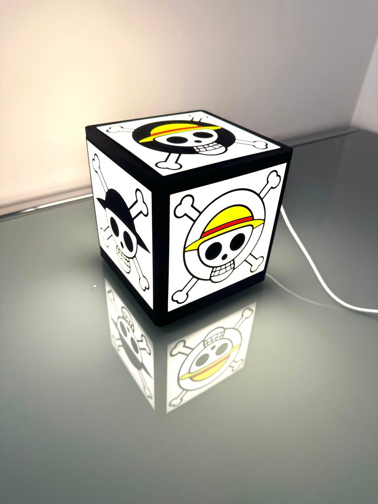 One Piece - cube style display stand light sign lamp - Merchandise de videojuegos #1.0