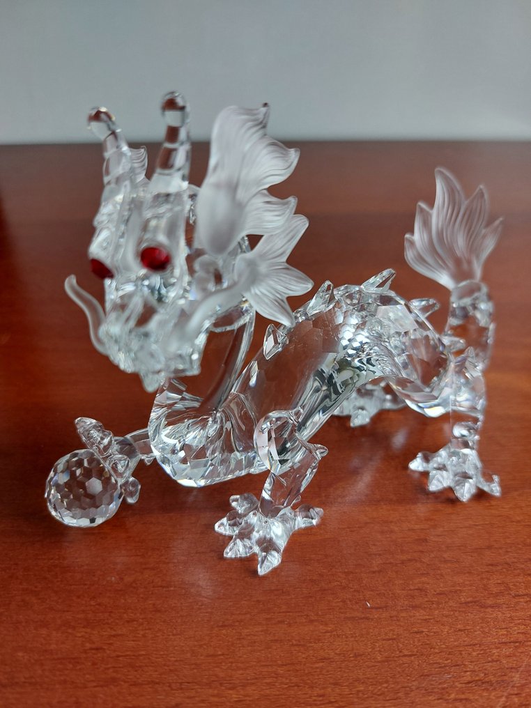 Swarovski - 雕像 - SCS - Annual Edition 1997 - Dragon - 208398 - Box + Certificate - 水晶 #1.0