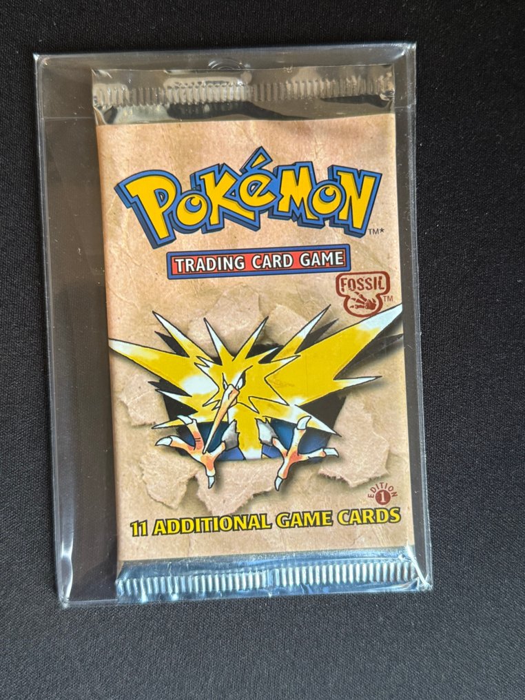 Pokémon - 1 Booster pack - Fossil booster pack 1st edition temp sealed - Various sets #1.0
