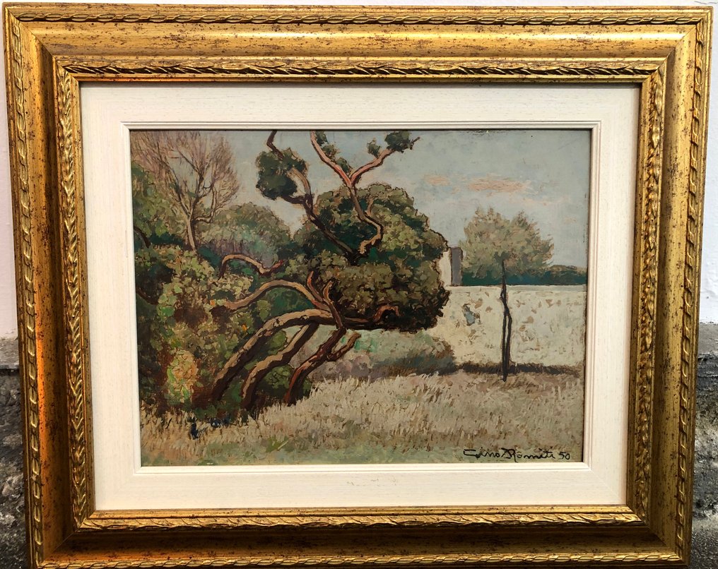 Gino Romiti (1881–1967) - Lungomare all'Antignano #2.1