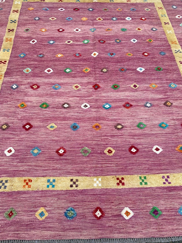 Designer Kelim - ubrukt - Teppe - 299 cm - 254 cm #2.1