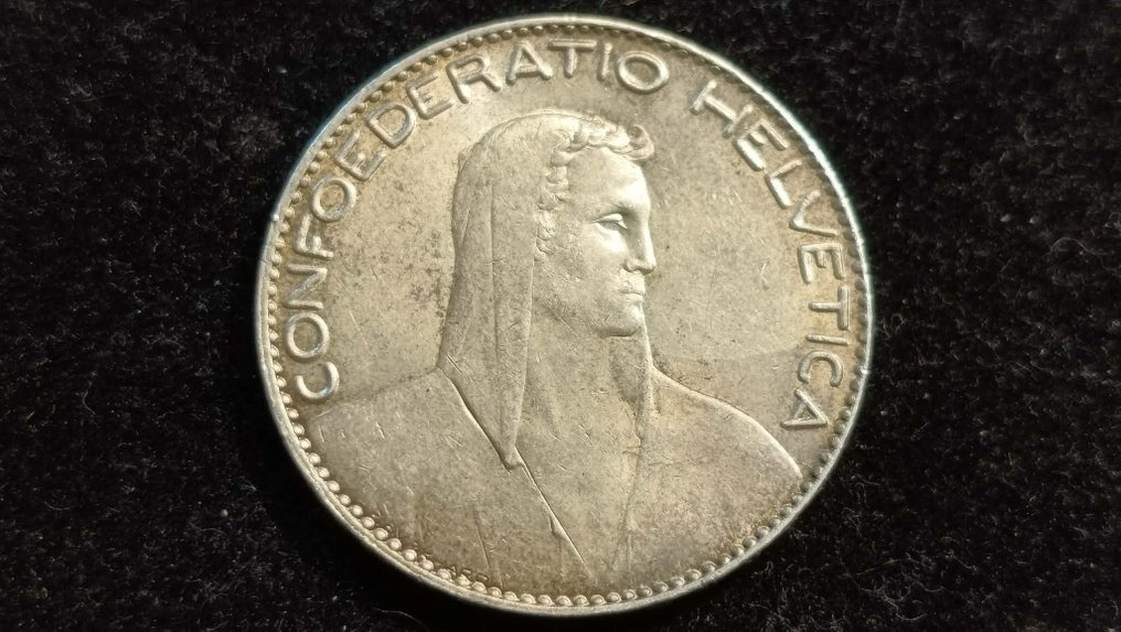 Switzerland. 5 Francs 1922 (No reserve price) #2.1
