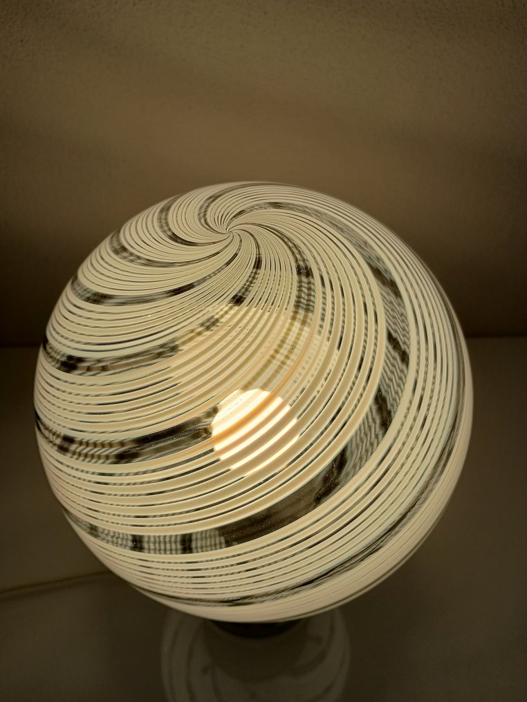 Lampada da tavolo - Vetro - Lampada vortice Space Age #3.2