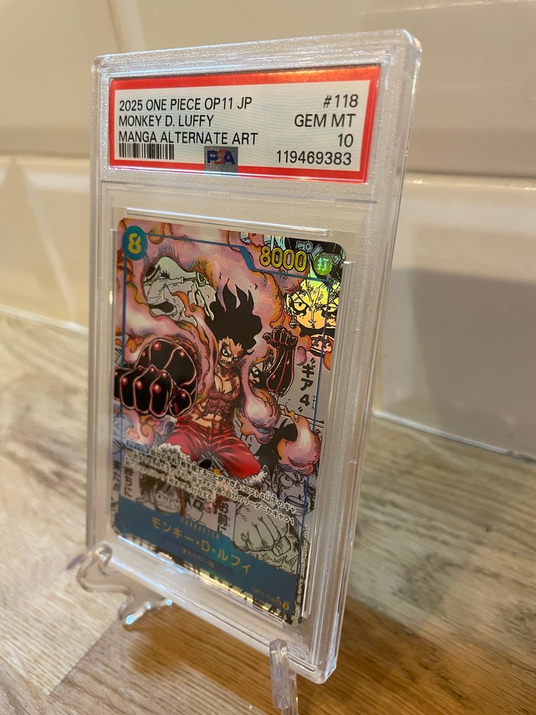 One Piece - 1 Graded card - Monkey D. Luffy 118 - PSA 10 #2.1