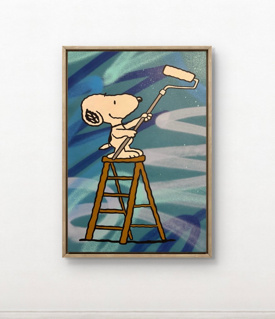 isem (1985) - Snoopy X painter (100% hand paint) #1.0