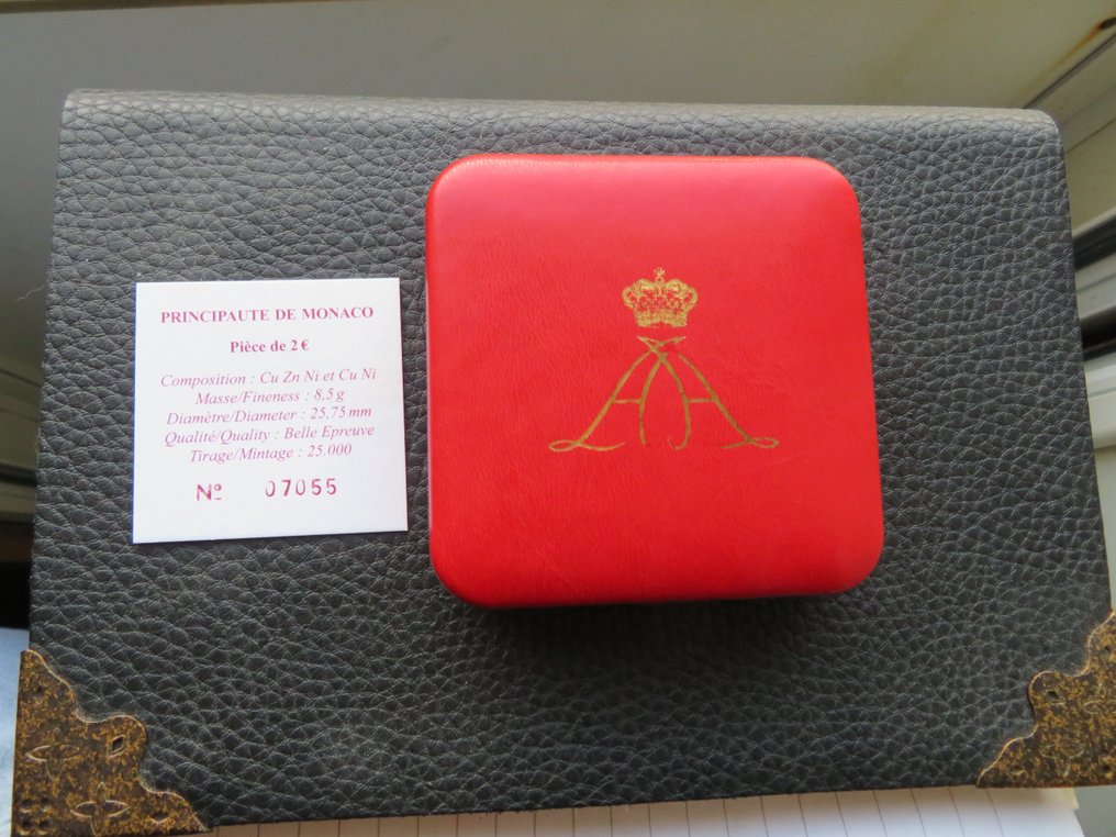 Monaco. 2 Euro 2010 "Albert II" Proof (Zonder minimumprijs) #4.3