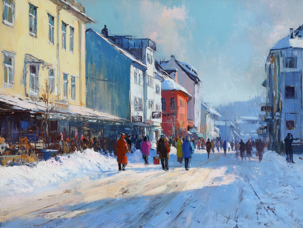 Irina Collins - Winter in the City XL · NO Reserve #1.0