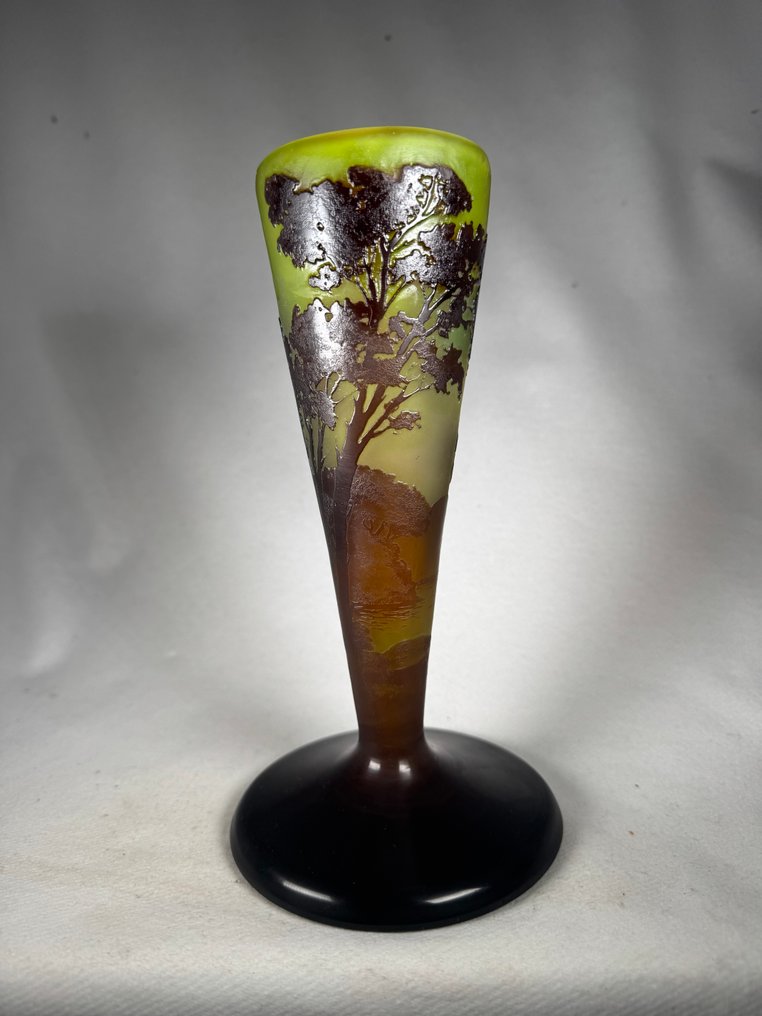 Emile Gallé - 花瓶  - 玻璃 #1.0