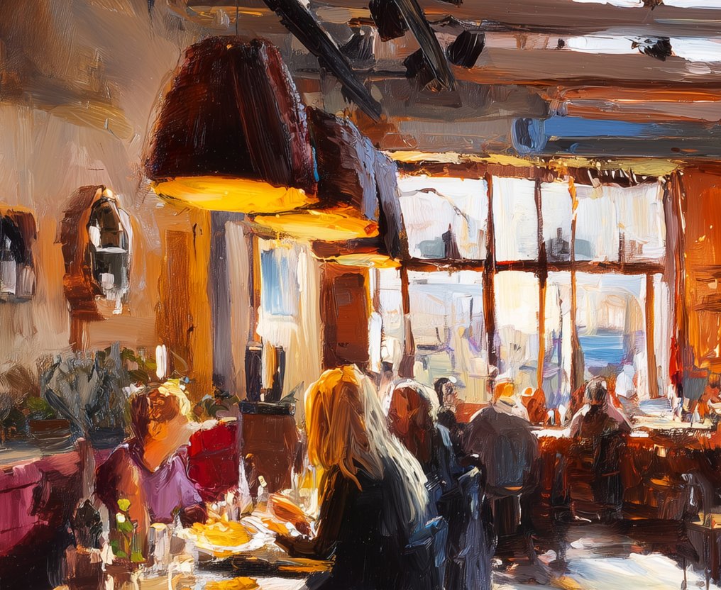 Irina Collins - Café Light XL · NO Reserve #4.3