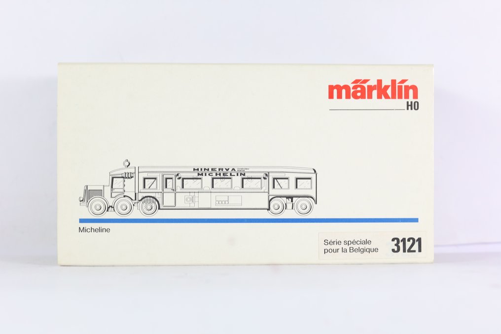 Märklin H0 - 3121 - Modellvonat kocsi (1) - Vasúti busz Micheline 'Minerva' #1.0