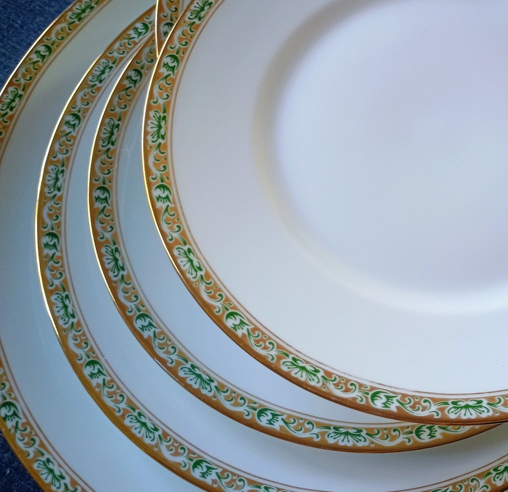 Richard Ginori - Dinner set for 12 (41) - Impero - 24kt gold - Impero Shower #2.1