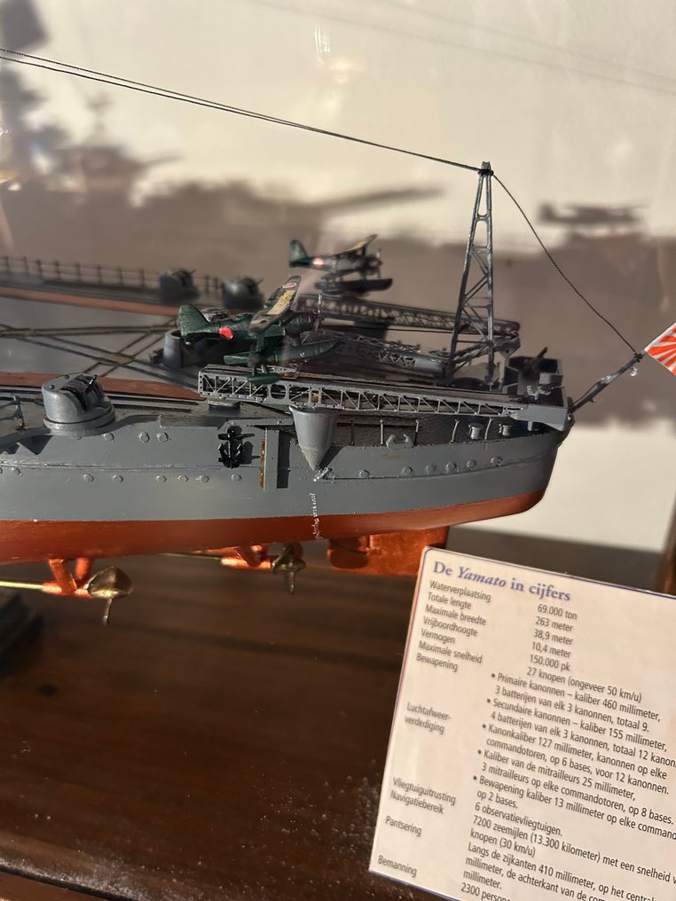 Japans slagschip YAMATO 1:200 - Modelskib - Museumstat, eksklusiv størrelse #3.2