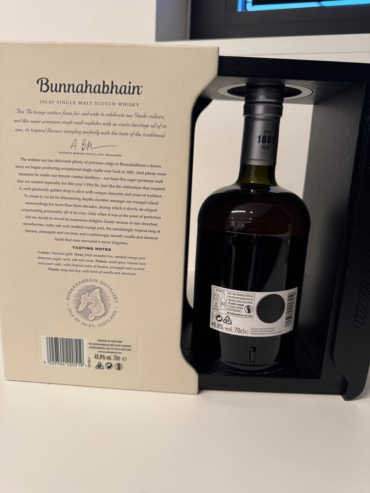 Bunnahabhain 1986 34 years old Feis Ile 2021  - b. 2021  - 70 cl #3.2