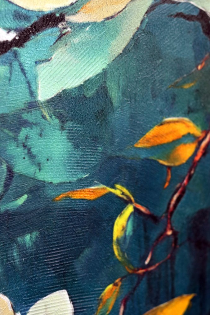 Michael Mey - Birds on Magnolia Tree - XL #4.3