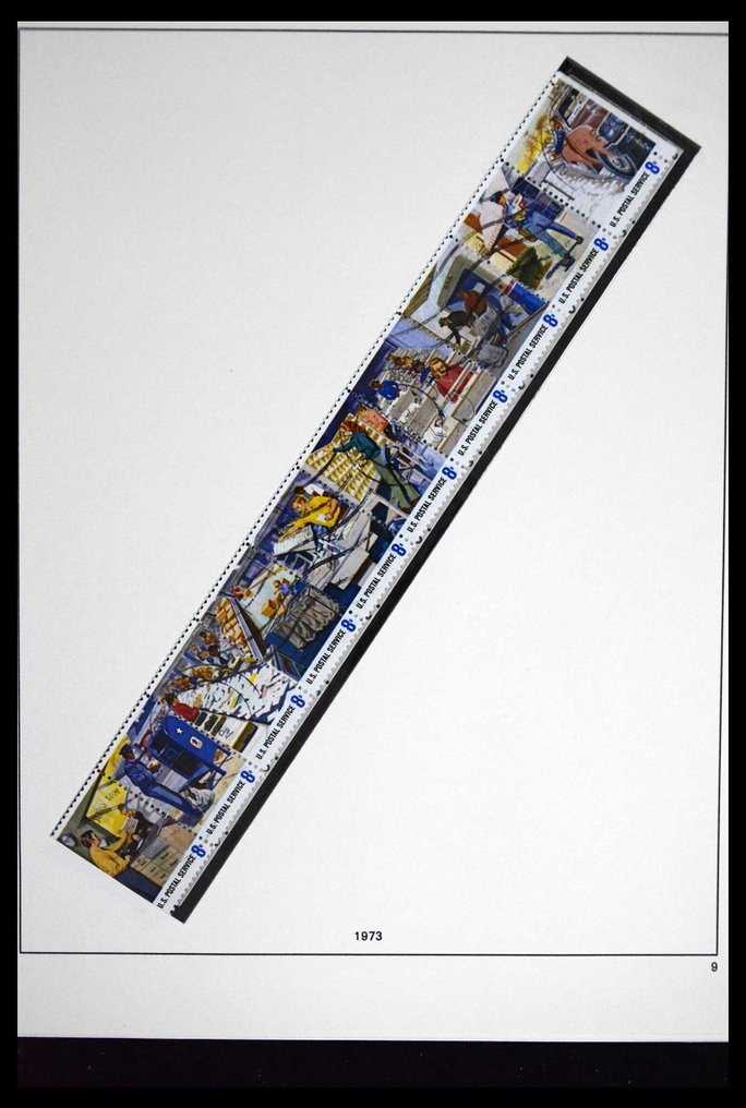 Stati Uniti 1954/1982 - Due collezioni di francobolli degli Stati Uniti, con una principalmente MNH (mai usata e senza #2.1