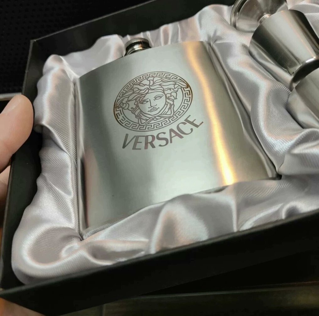 versace - Σετ ποτηριών για οινοπνευματώδη - Χάλυβας #3.2