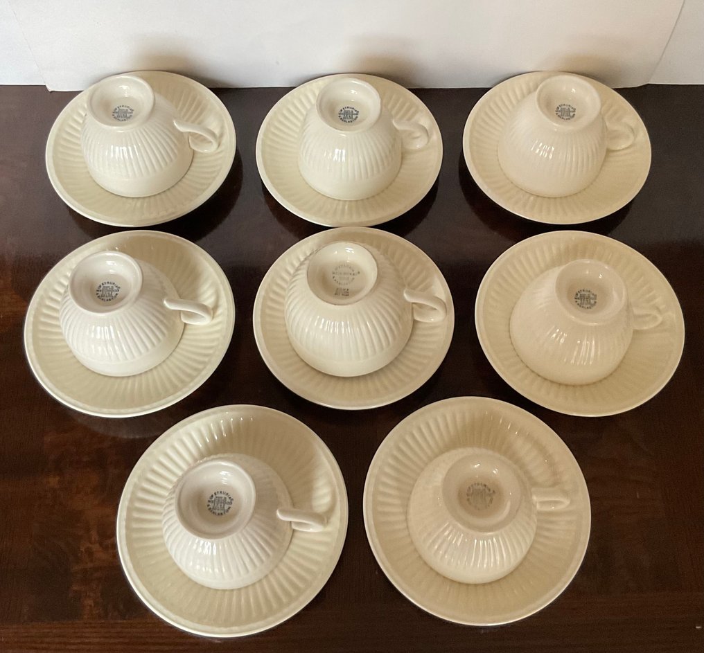 Wedgwood - Csésze és csészealj (27) - Serviesdelen - Edme Plain - Empirestijl - Kerámia #4.3