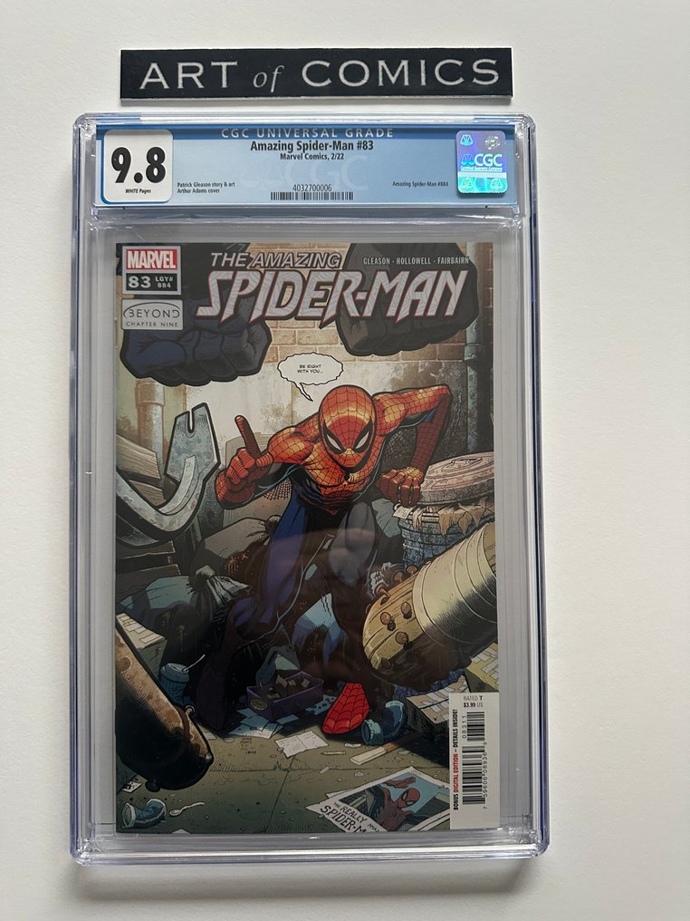 The Amazing Spider-Man (Vol. 5) #83 - CGC 9.8 - 1 Graded comic - 第一版 - 2022 #1.0