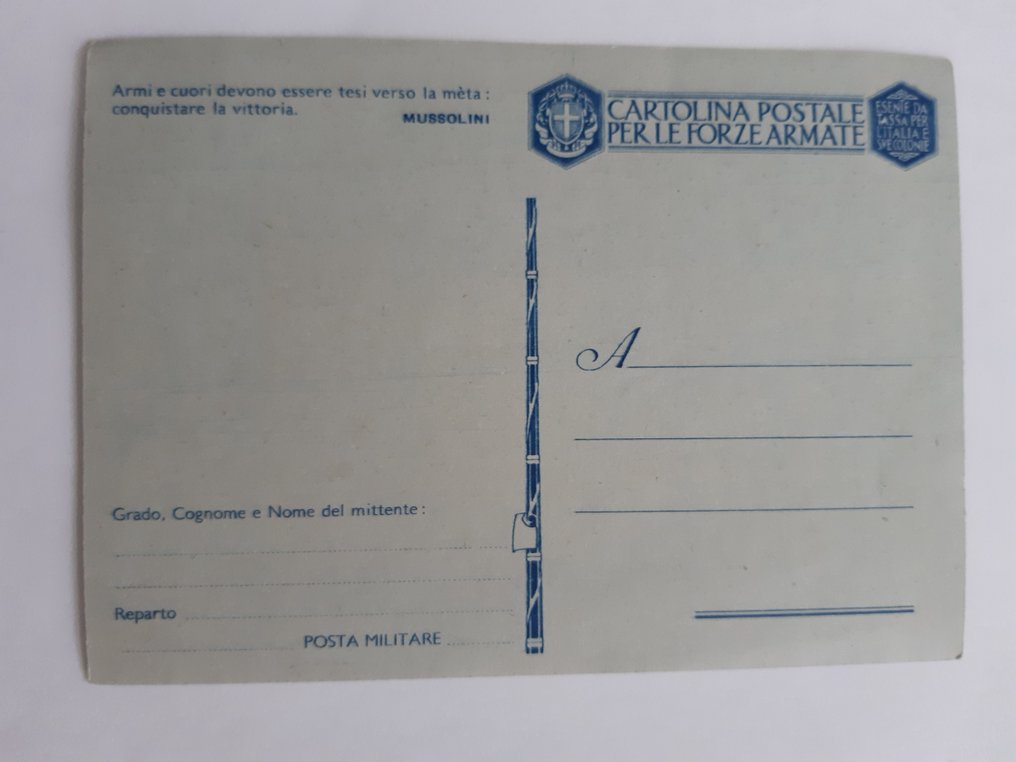 義大利 - 軍事 - 明信片 (11) - 1913-1943 #3.2