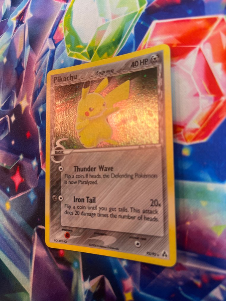 Pokémon - 1 Card - Pikachu #93 Holo - EX - EX Legend Maker #1.0