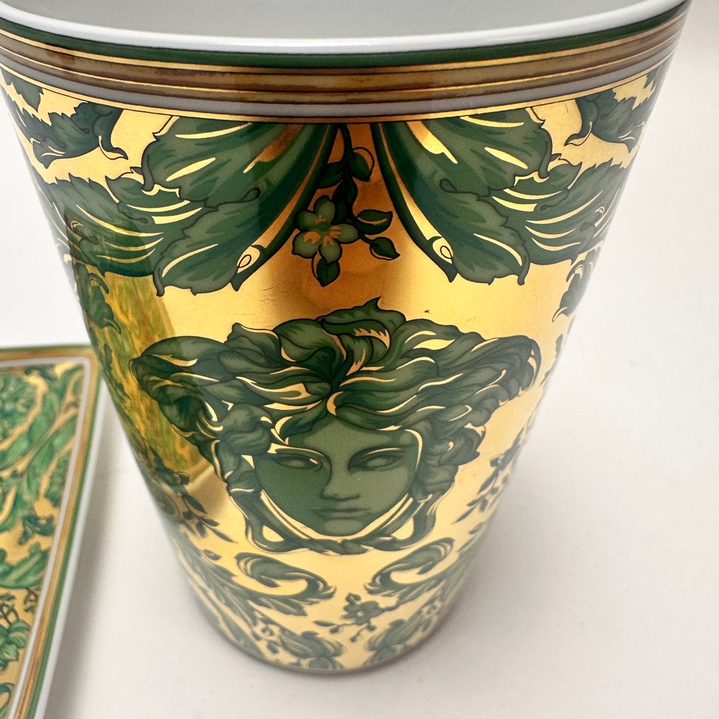 Rosenthal - Versace - Tál (2) - "Medusa Garland" - Porcelán #4.3