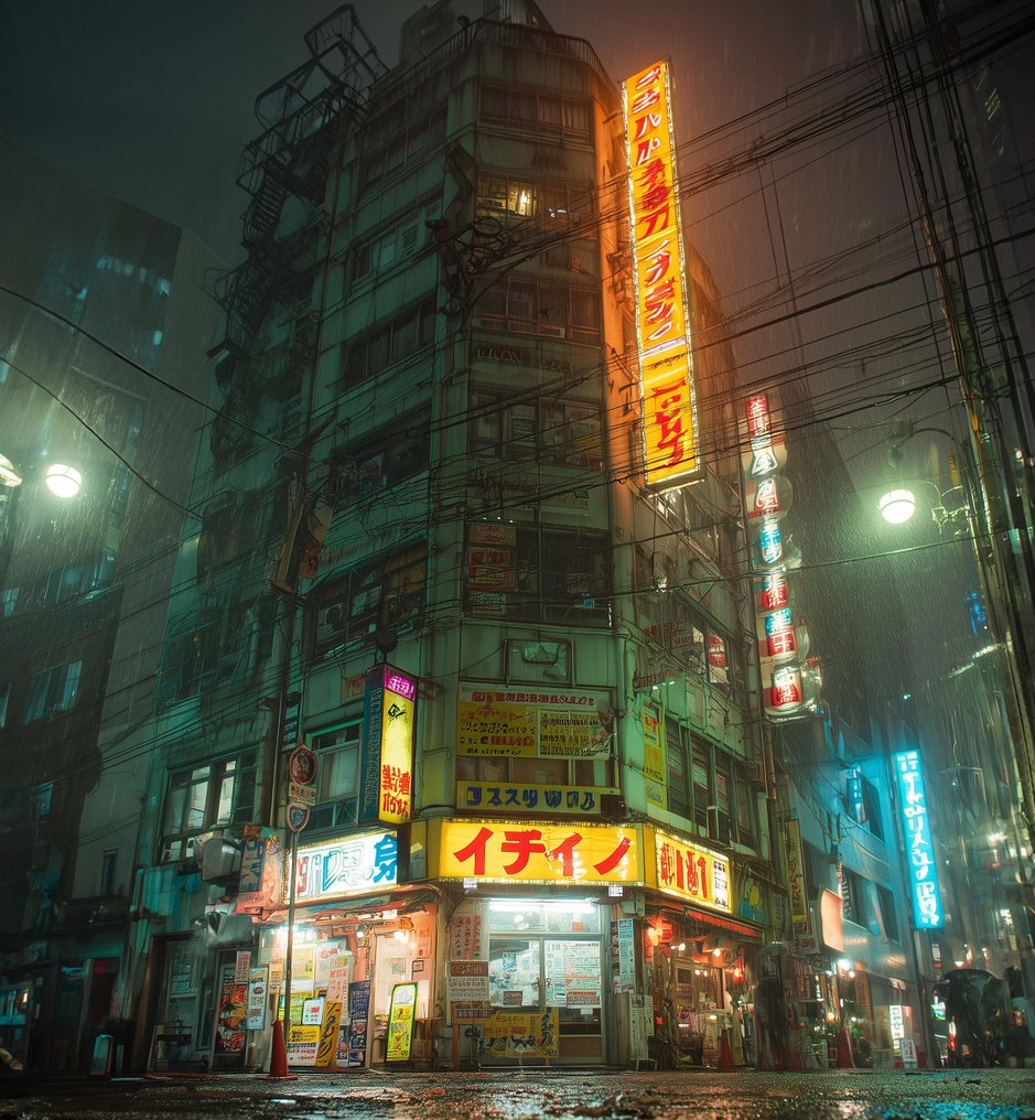 La Chibroneuse - Shinjuku Rainfall - XL #1.0