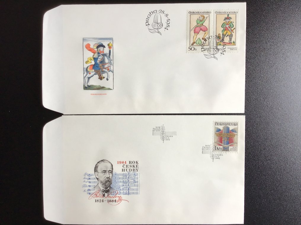 Cehoslovacia - Coperte Oficiale de Prima Zi (FDC - multe RARE, NEUTILIZATE!) #3.2