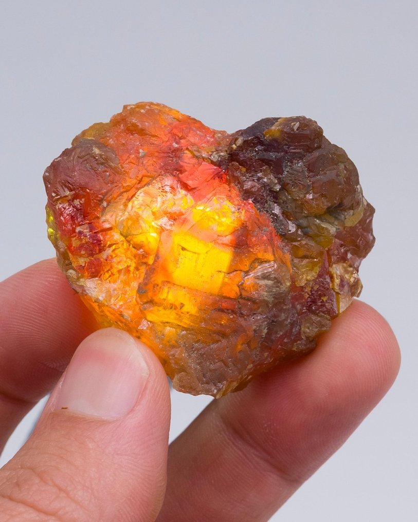 GEM Sphalerit Floater (Klassisches Material) - Höhe: 4.1 cm - Breite: 4.3 cm- 60 g - (1) #1.0