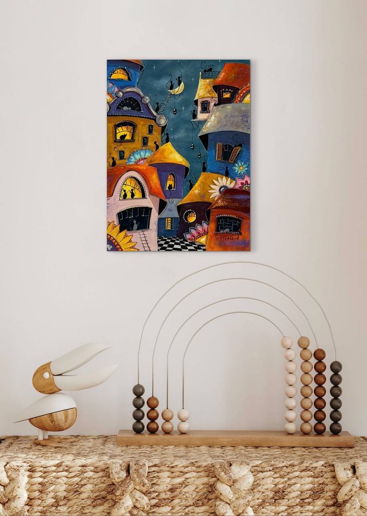 Grinchenko Nataly (XX) - Lullaby in a cats town #1.0