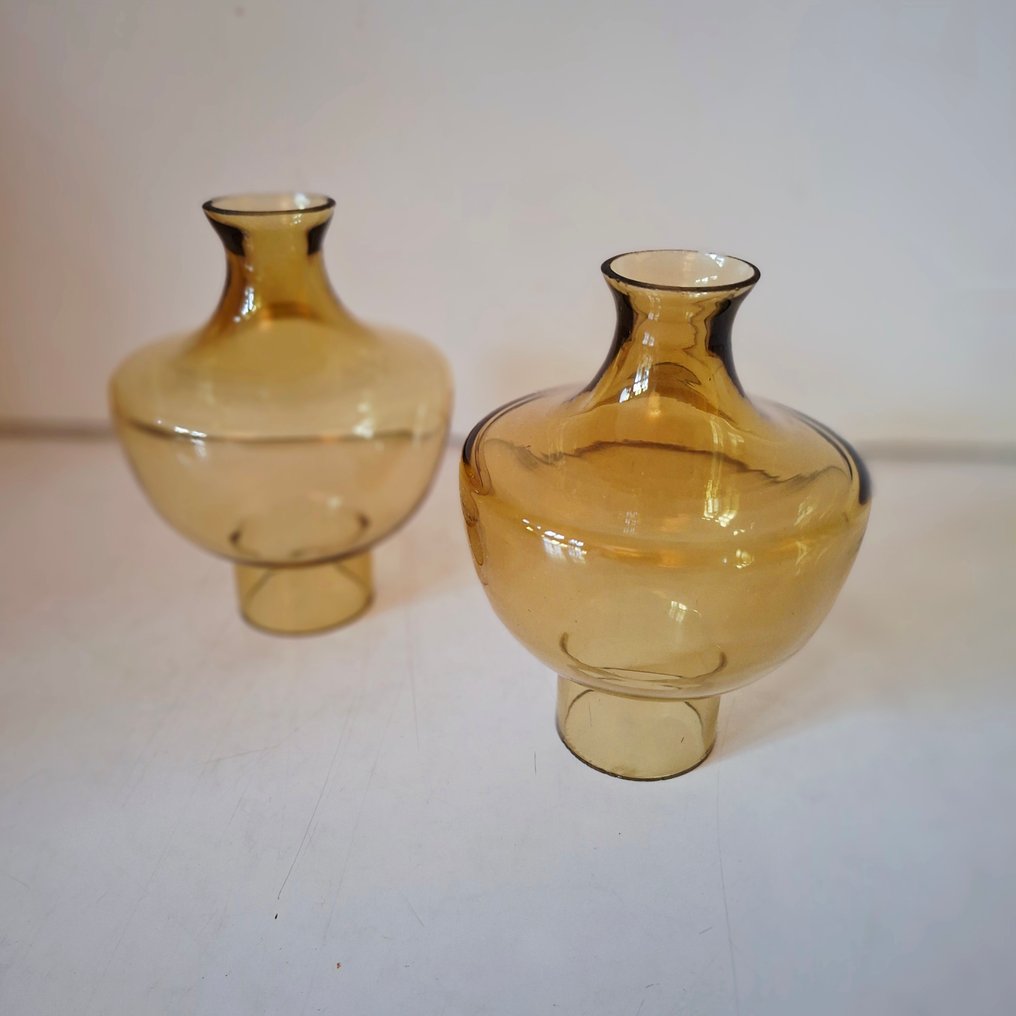 ÖIA Sweden - Lampe (2) - 76 - Messing, Glas #4.3