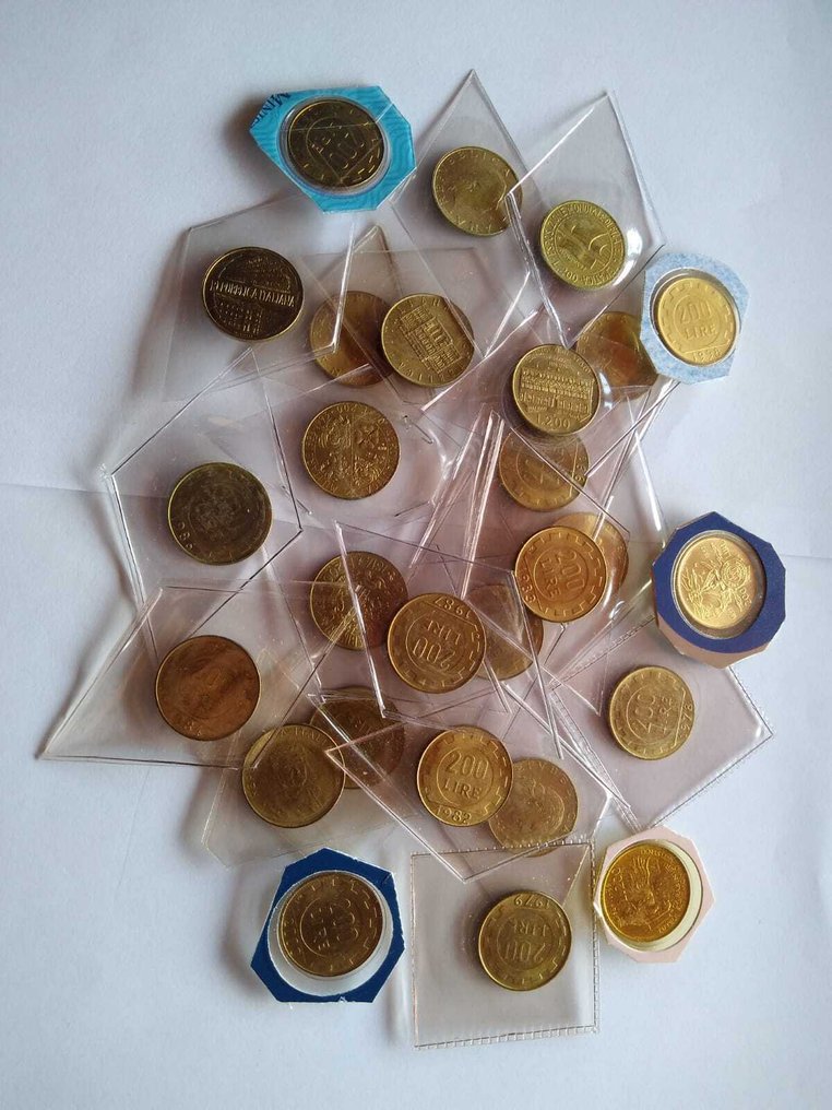 義大利共和國 200 Lire 1978-2001  (沒有保留價) #1.0