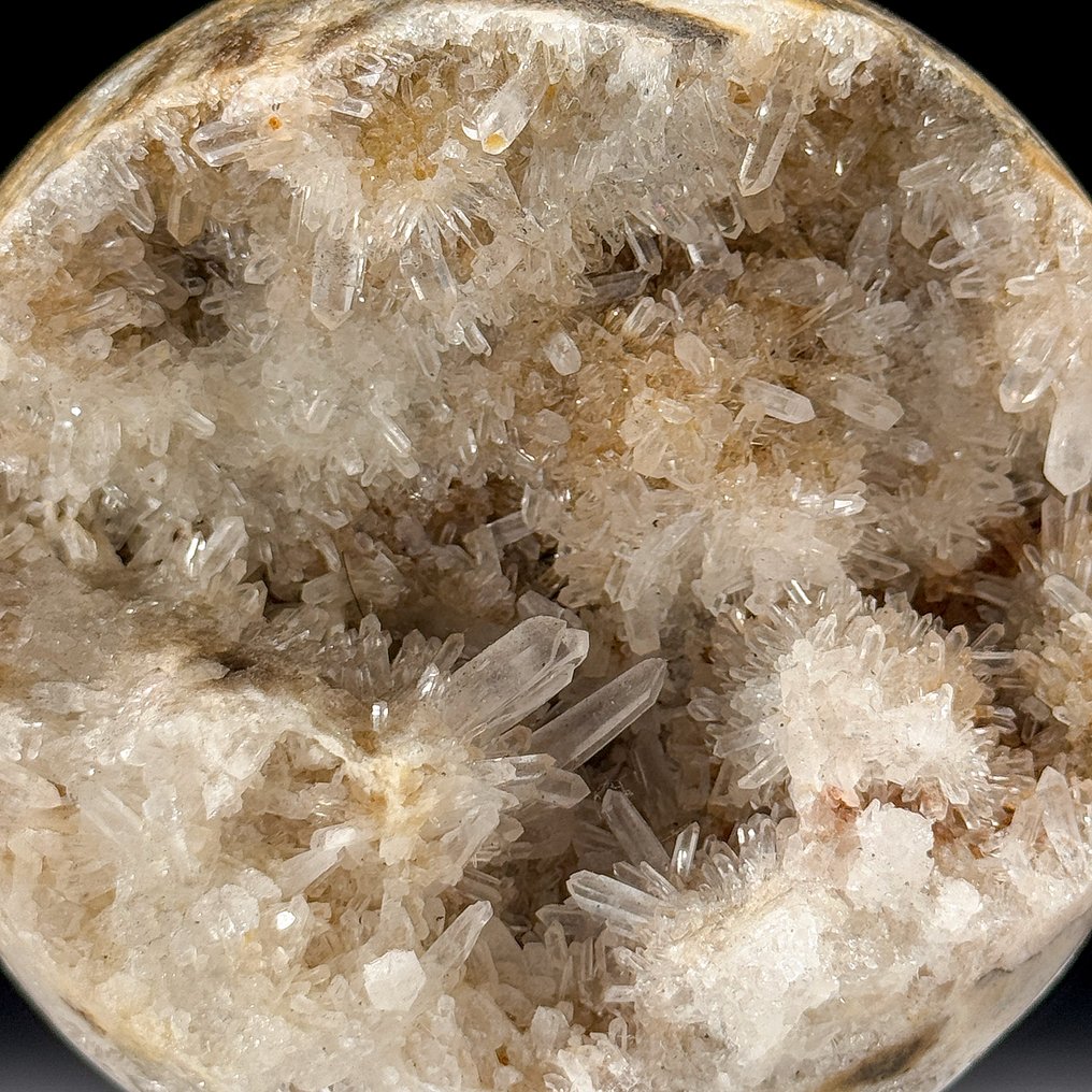 Χωρίς ελάχιστη τιμή - Υπέροχο ζευγάρι κρυστάλλινων χαλαζιών Σφαίρες σε προσαρμοσμένες βάσεις. - Ύψος: 11.5 cm - Πλάτος: 10 cm- 2000 g - (2) #3.2