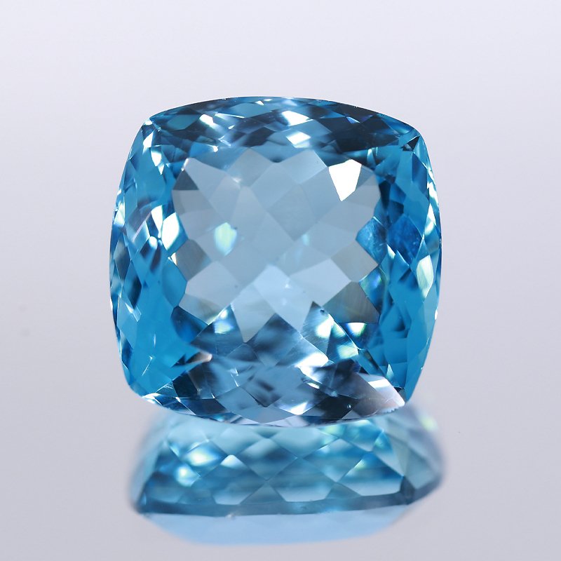 1 pcs  Μπλε Τοπάζιο  - 36.47 ct - Διεθνής Ένωση Έγχρωμων Πολύτιμων Λίθων (ICA GemLab) #1.0