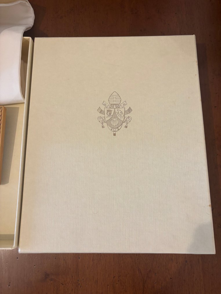 Πάπας Βενέδικτος XVI - Στόλα που φοριέται από τον Αγιο Πατέρα - Πρωτότυπο κουτί - Πιστοποιητικό - Textile - 2010-2020 #4.3