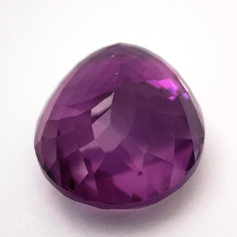 χωρίς τιμή ασφαλείας Αμέθυστος - 40.66 ct - Antwerp Laboratory for Gemstone Testing (ALGT) - Έντονος μωβ αμέθυστος #3.2