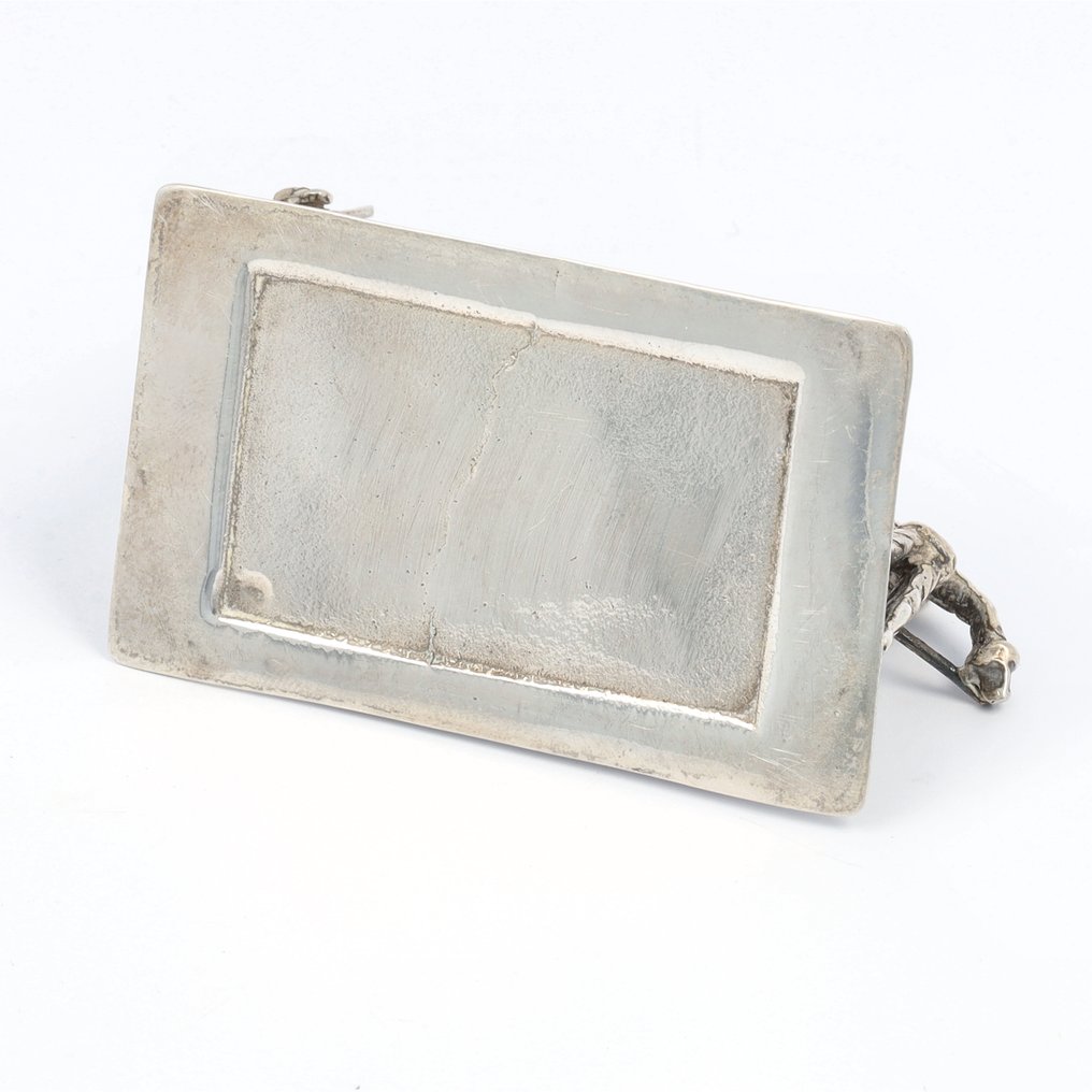 Biljarttafel - NO RESERVE - Figură în miniaturală - .833 argint #2.1