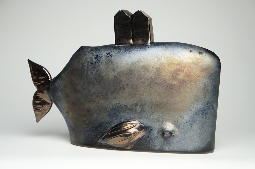 Urszula Despet - Whale with Houses #3.2