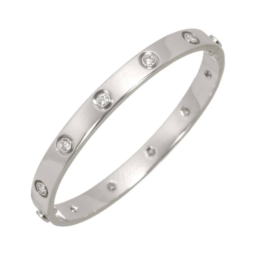 Cartier - Βραχιόλι - 18 καράτια Λευκός χρυσός #1.0