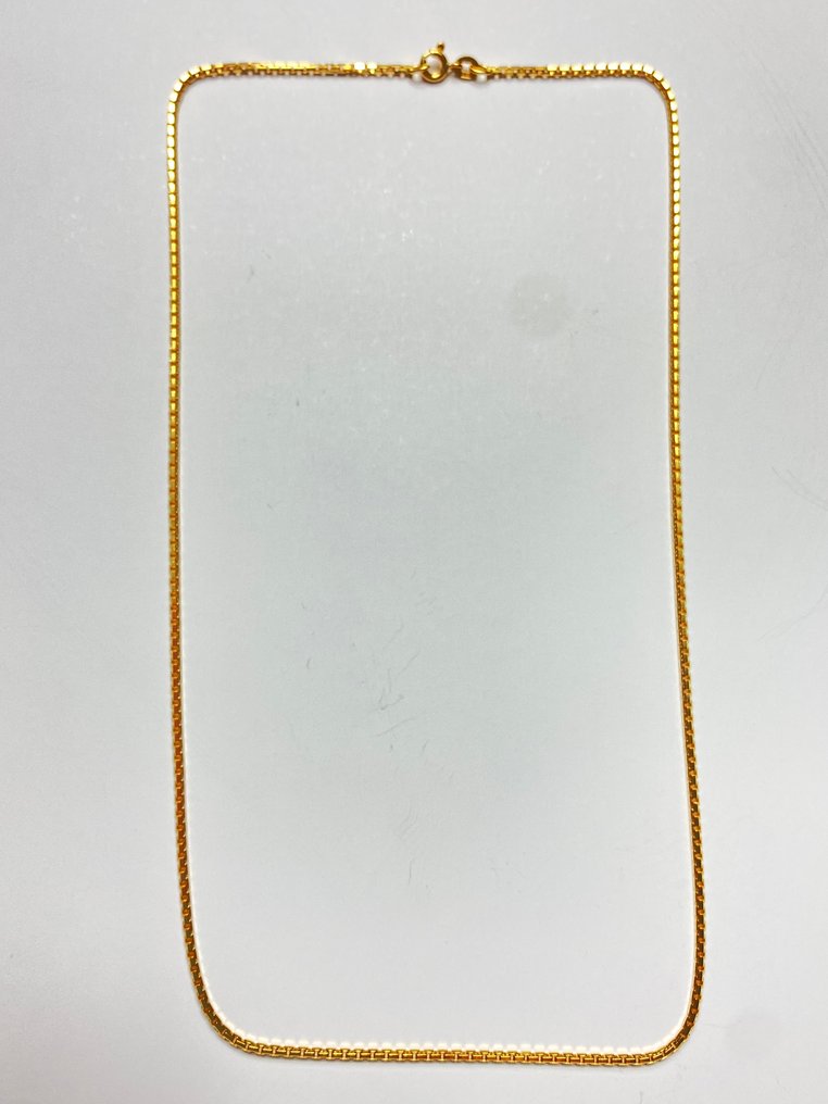 Zonder minimumprijs - Halsketting - 18 karaat Geel goud #2.1