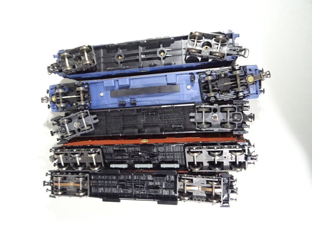 Trix International, Lima, Jouef H0 - Carrozza passeggeri di modellini di treni (5) - Carrozza dell'Orientexpress a cinque pezzi - CIWL #2.1