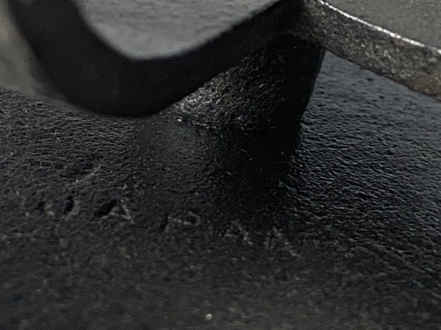 复古野兽派蜡烛台 - 铁（铸／锻） - 日本 - 1960-1970 #4.3