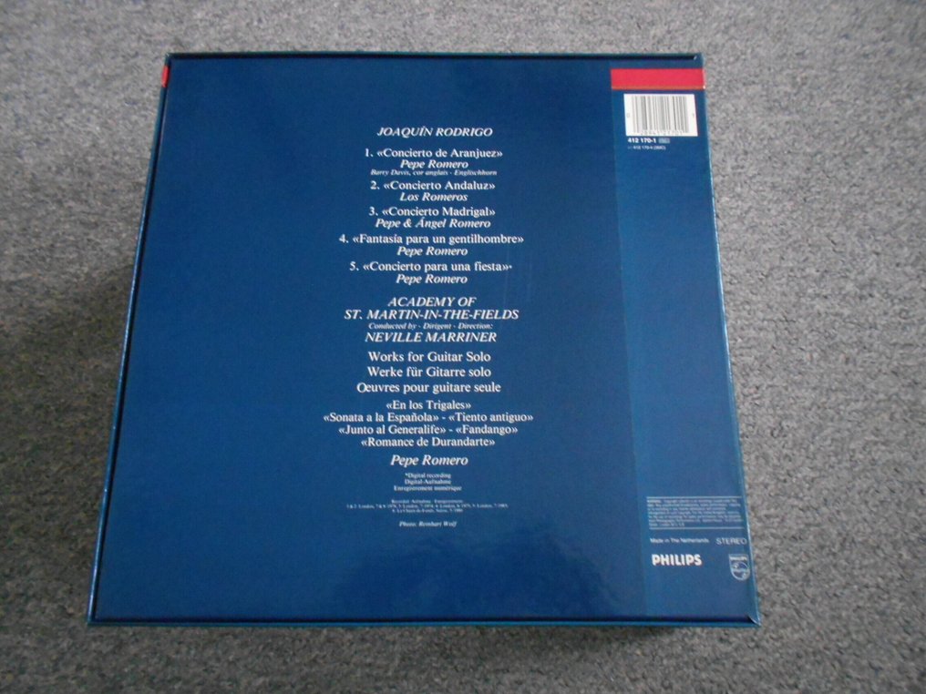 Pepe Romero - 多位藝術家 - Curated Collection of Spanisch Composers: Falla, Rodrigo, Albeniz etc., 5 boxsets. 11 lps - 多個標題 - LP 專輯(多個) - 立體聲 - 1977 #2.1