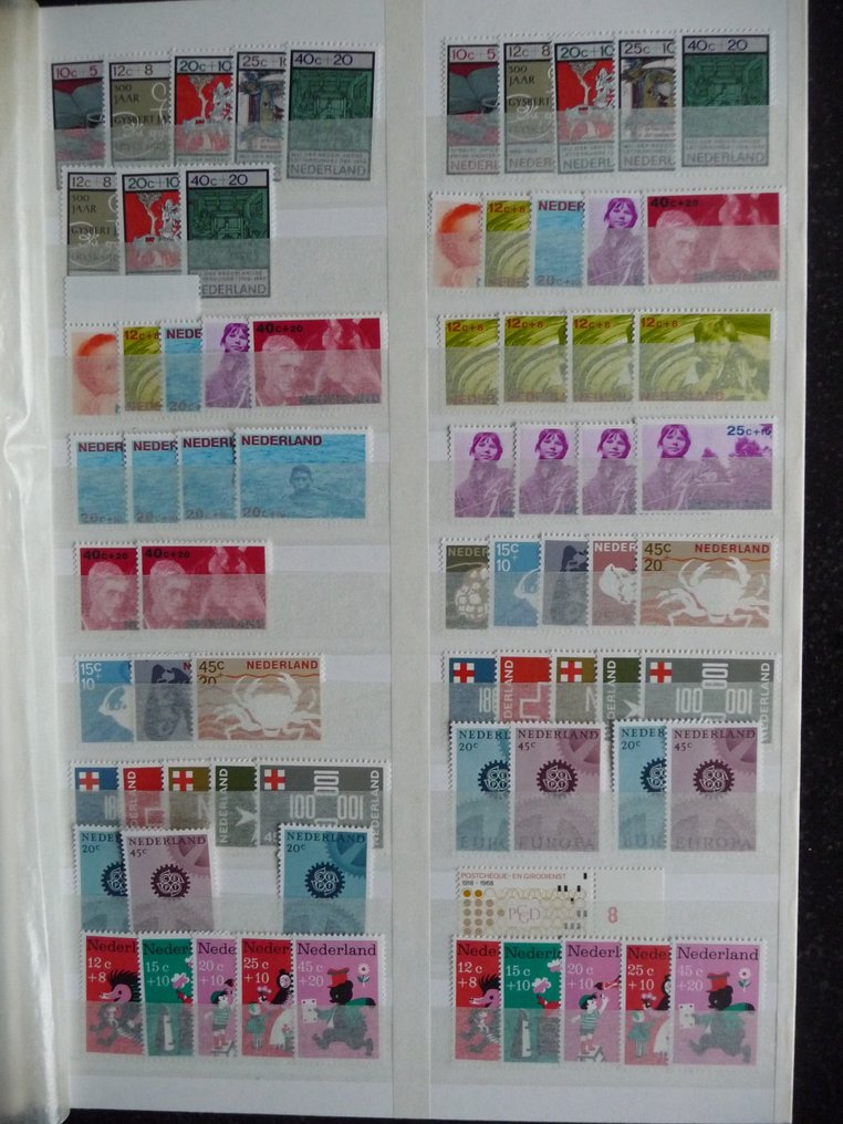 Olanda - O mare cantitate de timbre și coli în 4 albume de colecție. - NVPH 2026 #3.2