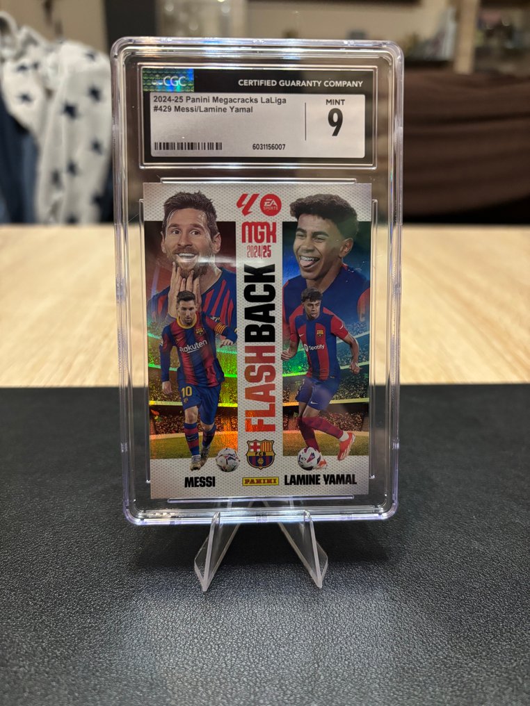 2024/25 Panini Megacracks Lionel Messi, Lamine Yamal 429 Foil - CGC 9 - 1 Graded card #1.0