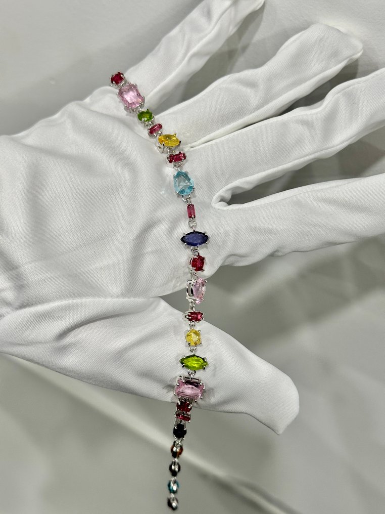 Swarovski - Estatua, Gema Series Multicolor Crystal Bracelet - 0 cm - Cristal #2.1