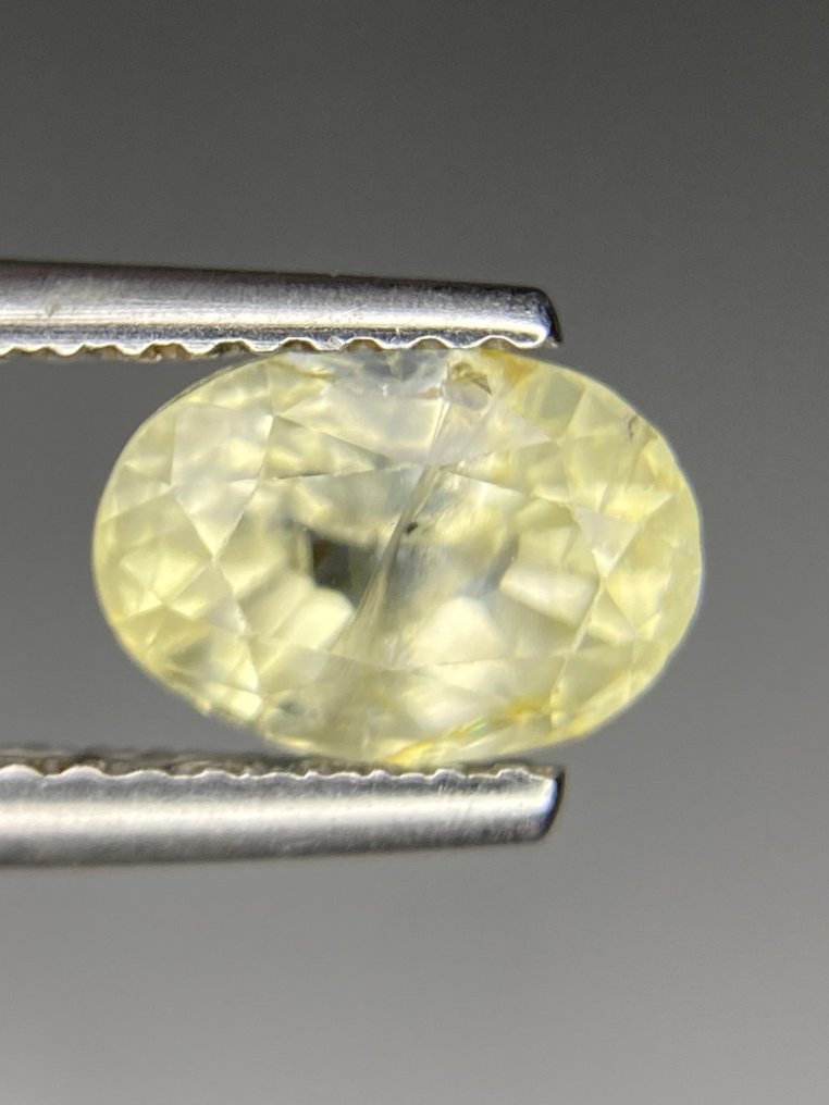 Ingen reservasjonspris - 1 pcs Gul Safir - 1.86 ct - Internasjonal forening for fargede edelstener (ICA GemLab) #2.1