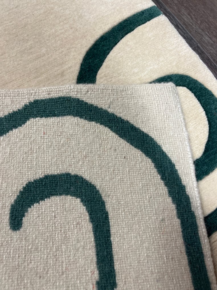 Tæppe - 210 cm - 76 cm - Højkvalitets Nepal Design #4.3