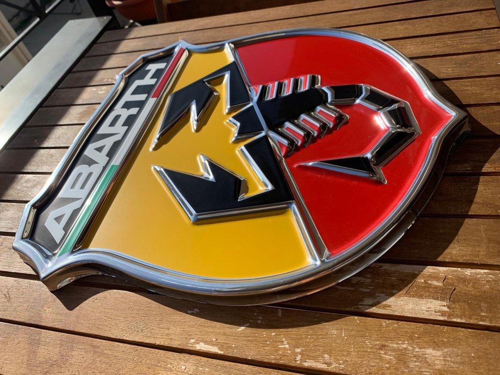 Abarth - 阿巴斯标志 - 官方经销商 - Concessionario Ufficiale - 标志 - 塑料 #2.1