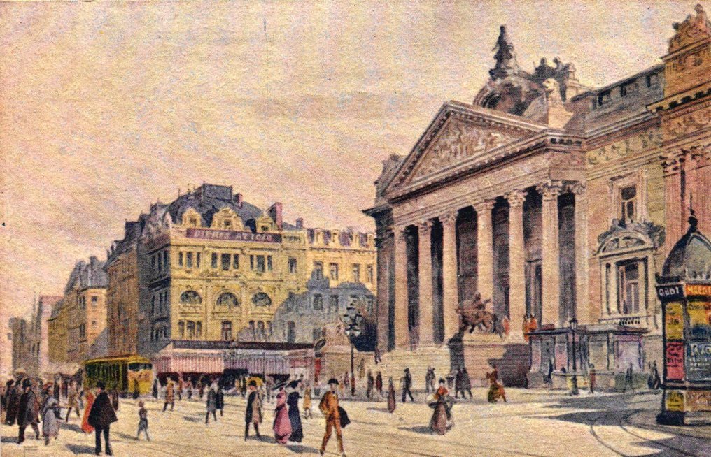 Βέλγιο - Πόλη και τοπία - Πόλη των Βρυξελλών - ποικίλη - Καρτ-ποστάλ (500) - 1900-1950 #1.0