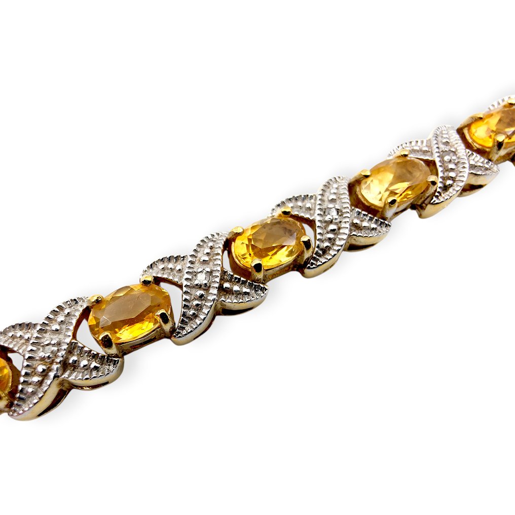 χωρίς τιμή ασφαλείας - Βραχιόλι Ασημί - Πιστοποιημένα διαμάντια #4.3